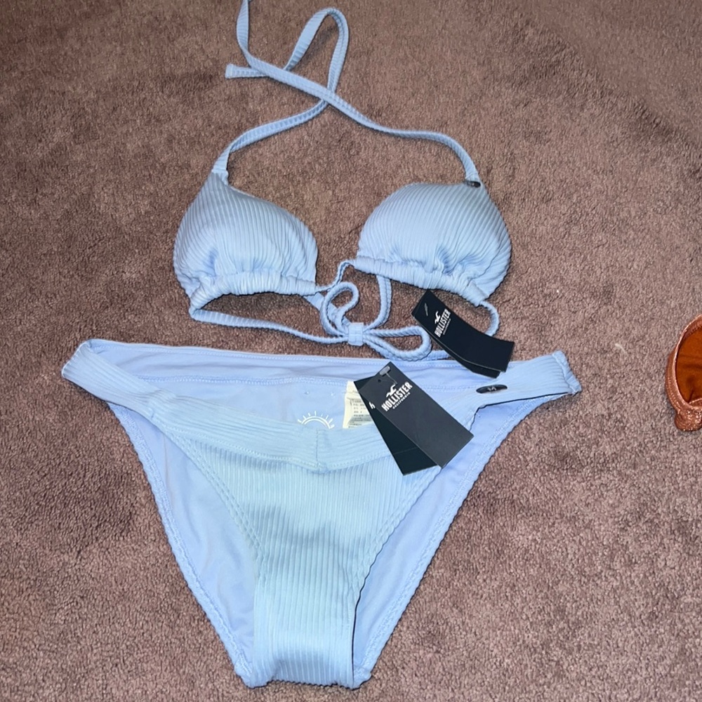 Blue Hollister Bathing Suit